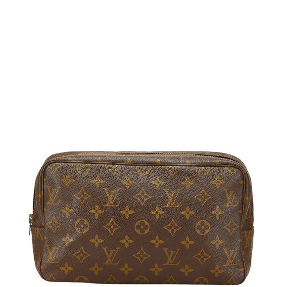 Louis Vuitton Monogram Trousse Toilette 28 Pouch M47522 - Picture 1 of 11